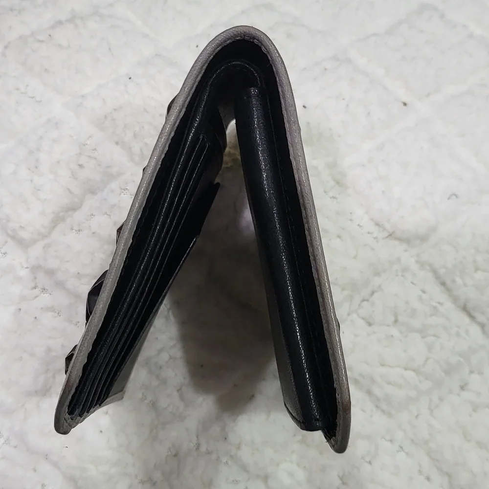 Jimmy Choo Albany wallet with mixed stars..Authentic